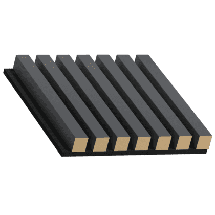 Akustiline seinapaneel, 30x30x4 cm, Black