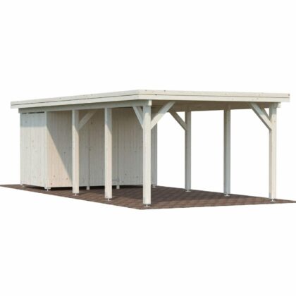 Puidust autovarjualune KARL, 23,1 m2