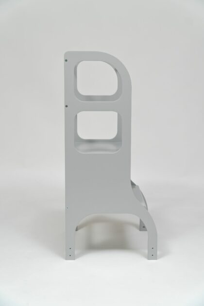 Laste puidust torntool, reguleeritava kõrgusega, valge