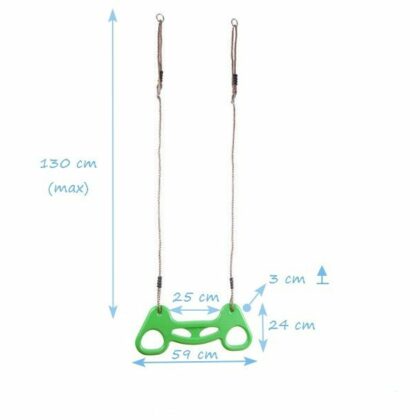 Plastikust trapetskiik (punane)