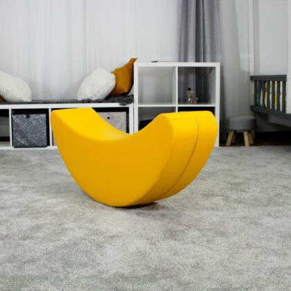 Pehme kiikuv mänguklots BANAAN, kollane