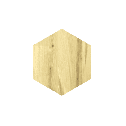 Dekoratiivpaneel Hexagon, 30x30 cm, Beamed Oak