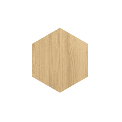 Dekoratiivpaneel Hexagon, 30x30 cm, Oak