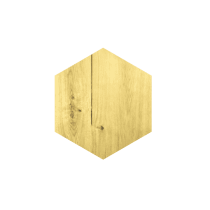 Dekoratiivpaneel Hexagon, 30x30 cm, Oak Crack