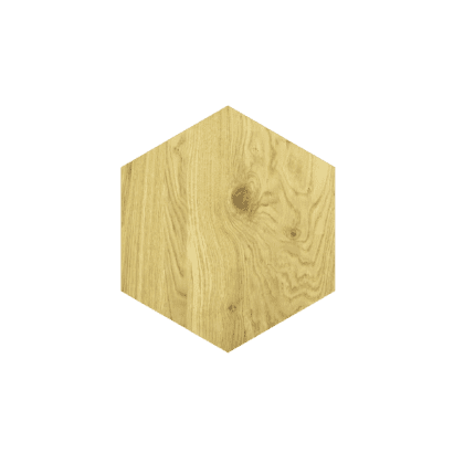 Dekoratiivpaneel Hexagon, 30x30 cm, Oak Rustic