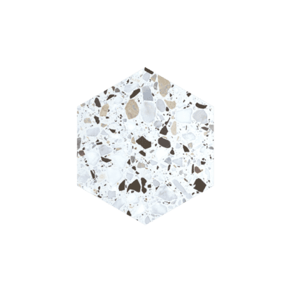 Dekoratiivpaneel Hexagon, 30x30 cm, Terrazzo