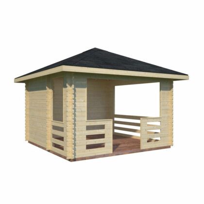 Puidust paviljon JULIE, 10,5 m2