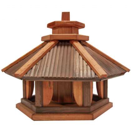 Puidust linnusöögimaja, Siidisaba