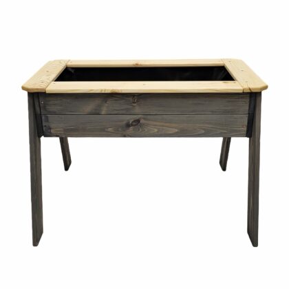 Laste puidust kõrgendatud taimekast AEDNIK, hall