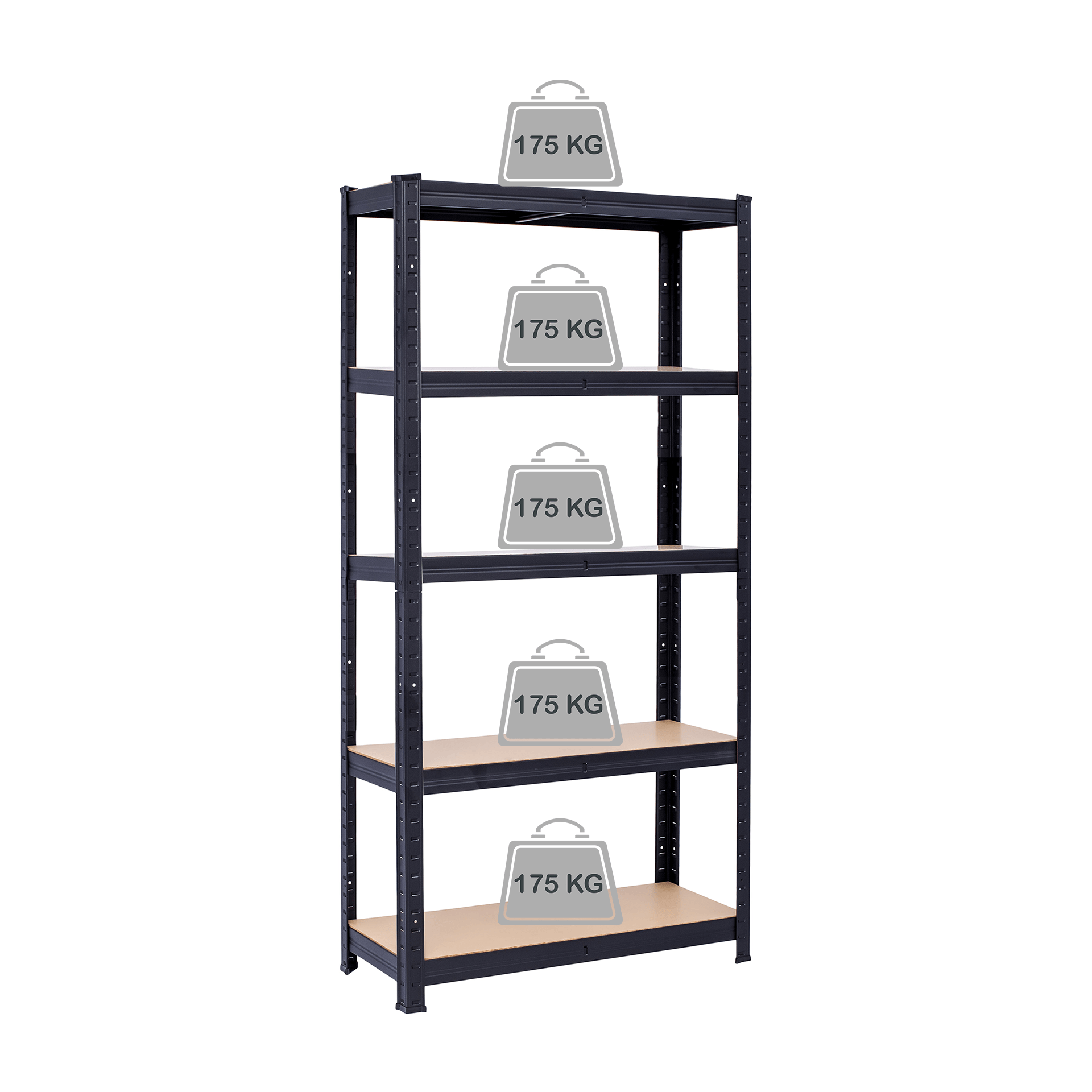 Hoiuriiul, 180 x 90 x 40 cm, 175 kg, must Hoiuriiul, 180 x 90 x 40 cm, 175 kg, must