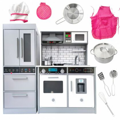 Helidega puidust mänguköök OTIS