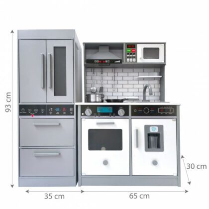 Helidega puidust mänguköök OTIS