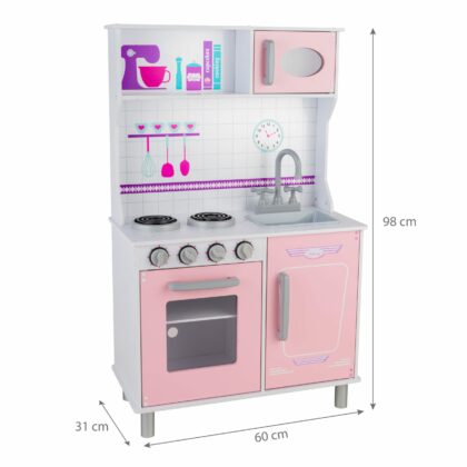 Laste puidust mänguköök LUCILLE