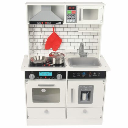 Helidega puidust mänguköök MONA