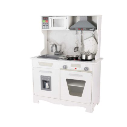 Helidega puidust mänguköök LANA