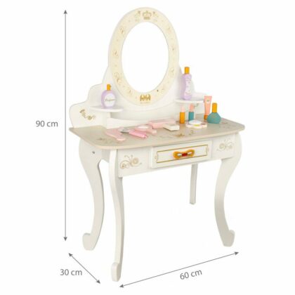 Laste puidust peeglilaud BELLE