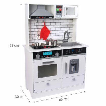 Helidega puidust mänguköök MONA