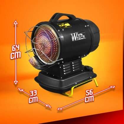 Infrapuna soojapuhur diislitoitega, 20kW