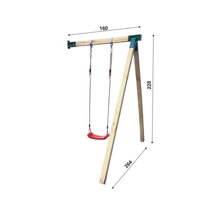 Laste mängumaja ROBIN kiigega