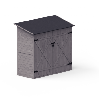 Puidust kuur SADE 1,05 m2, halli immutusega