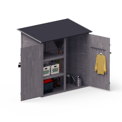 Puidust kuur SADE 1,05 m2, halli immutusega