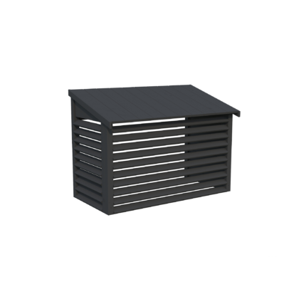 Õhksoojuspumba kate EDWIN, must