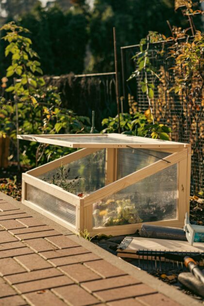 minikasvuhoone, 120 x 80 cm, must