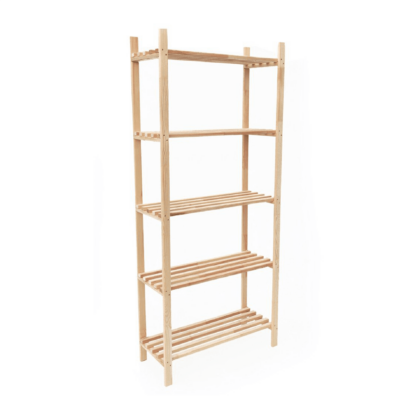 Puidust riiul 170 x 75 x 30 cm