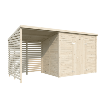 puidust kuur leif, 4,5 + 2,9 m2