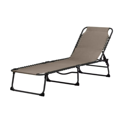 Kokkupandav päevitustool Helia2, pruun