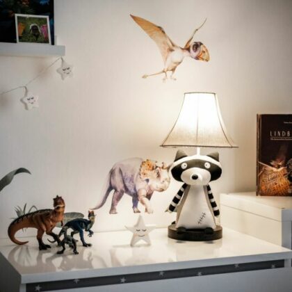 laste laualamp, pesukaru ben