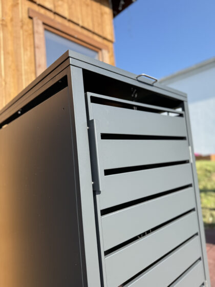 Metallist prügikasti kuur lukuga - Image 5