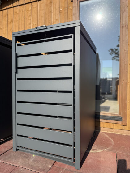 Metallist prügikasti kuur lukuga - Image 2