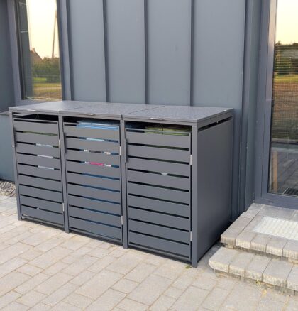 Metallist prügikastide kuur, kolmekohaline - Image 2