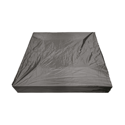 liivakasti kate, 120x120 cm, must