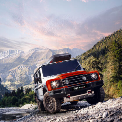 Auto katuseboks, 320 l, ühepoolne - Image 8