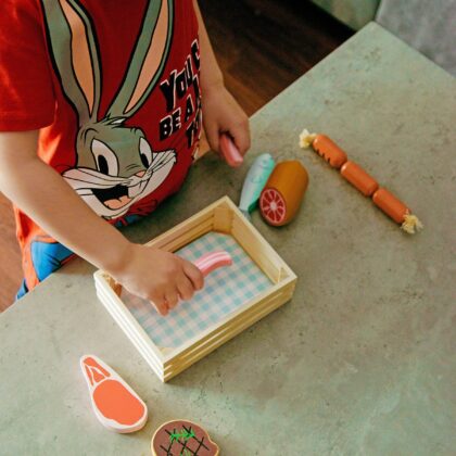 Puidust mänguasi "Väike hiirekarp"