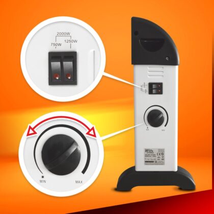 Konvektor 2000W, valge