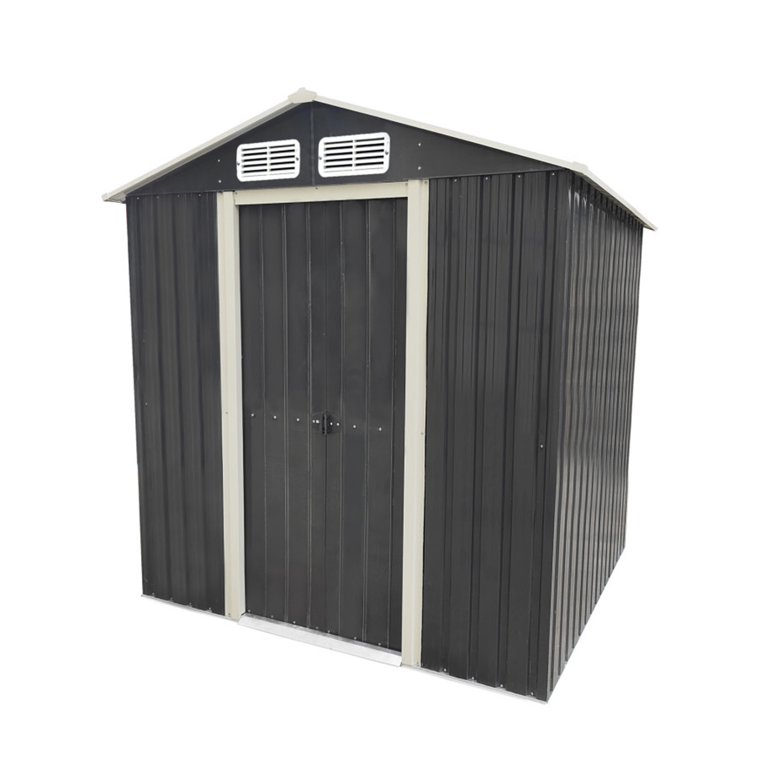 Metalinis_sandeliukas_Apuokas_3_4_m2_1|Metalinis_sandeliukas_Apuokas_3_4_m2_3|Metalinis_sandeliukas_Apuokas_3_4_m2_4|Metalinis_sandeliukas_Apuokas_3_4_m2_2 Metallist aiakuur HALL, 3,4 m2 - Image 1