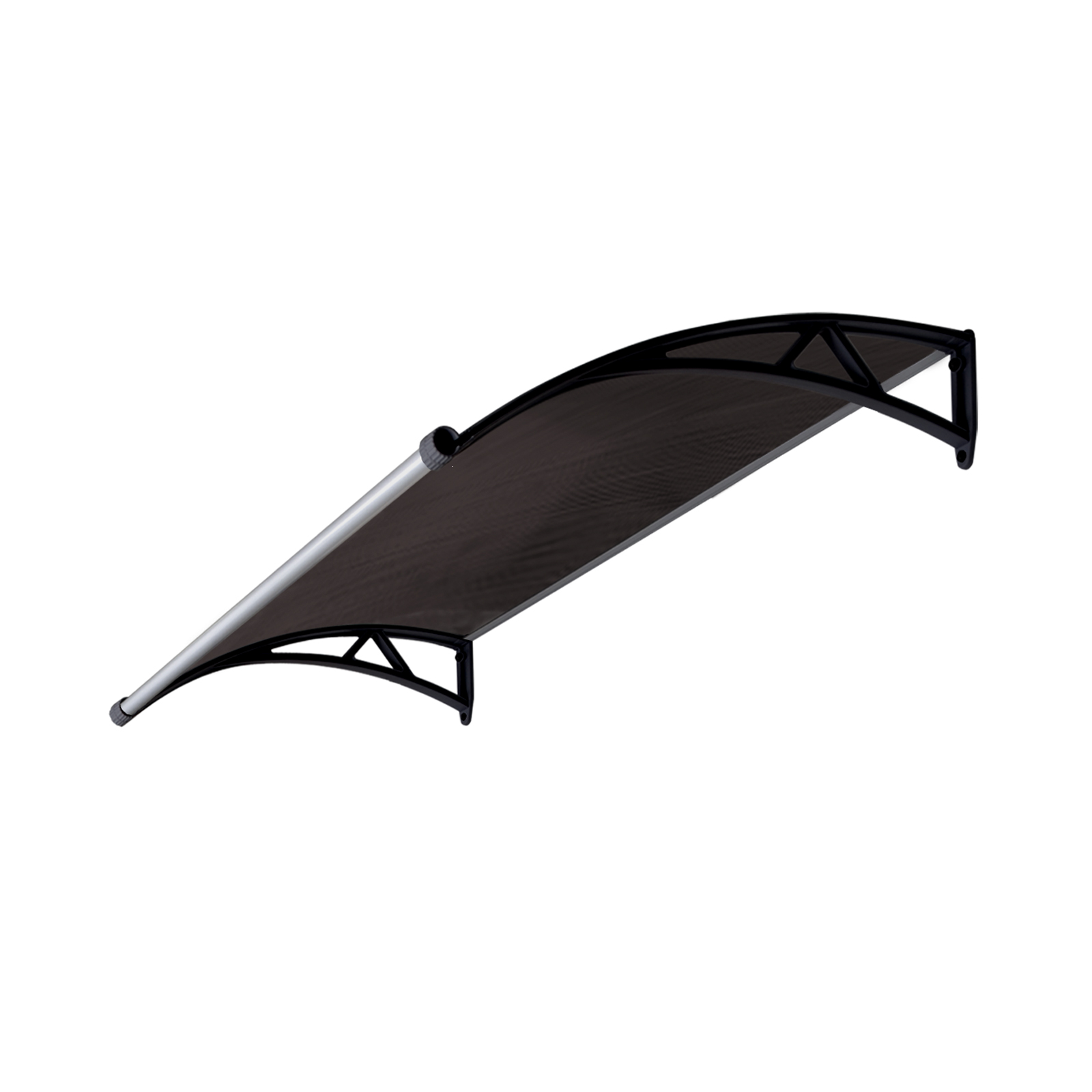 Duru_stogelis Ukse varikatus 100x150 cm, toonitud - pruun - Image 1