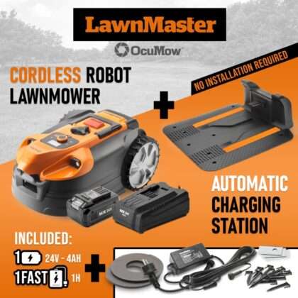 Robotniiduk Lawnmaster, 27 V, 4 Ah, 600m2 - Image 4