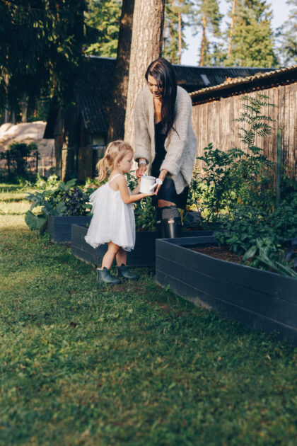 Puidust peenrakast Bonus Orbis, 160 x 80 x 27 cm, must - Image 2