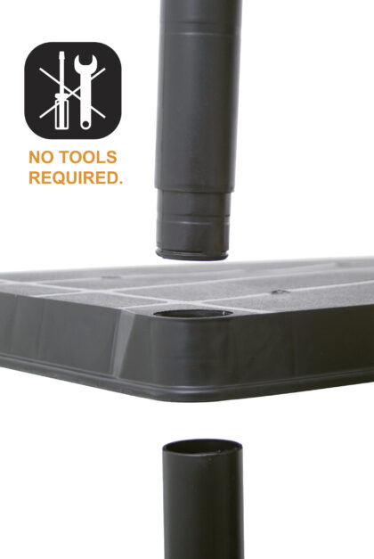 Hoiuriiul, 130 x 61 x 30,5 cm, 25 kg, must - Image 8