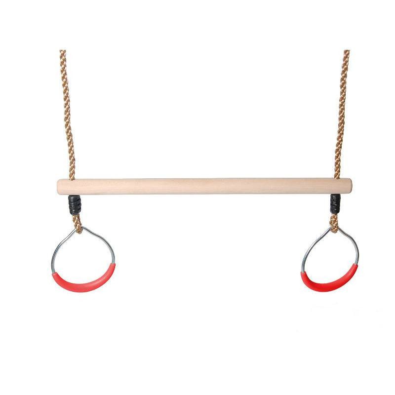 Trapetskiik metallist rõngastega Trapetskiik metallist rõngastega, punane