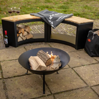 Tulease koos alusega, 49 x 49 x 24,7 cm - Image 4