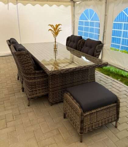 Aiamööbli komplekt BOSA, hall - Image 10