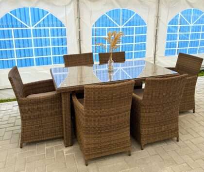 Aiamööbli komplekt POSITANO, beež - Image 17