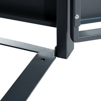 Metallist prügikastide kuur lukuga, kahekohaline - Image 21