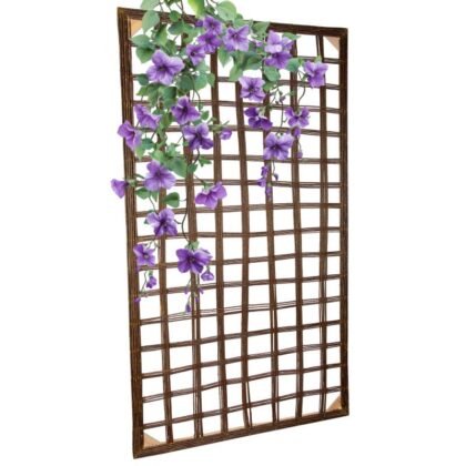 Dekoratiivne taimetugi, 180×90 cm, pruun - Image 2