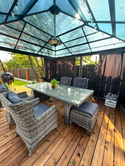 Aiamööbli komplekt BOSA, hall - Image 2